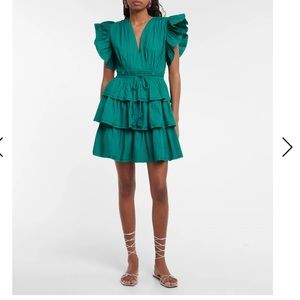 Ulla Johnson Camilla Cap Sleeve Mini Dress Size 6 tags
